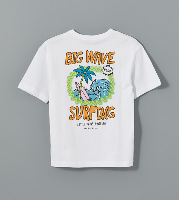 LC Waikiki  one the bright future ss25 - White T-shirts