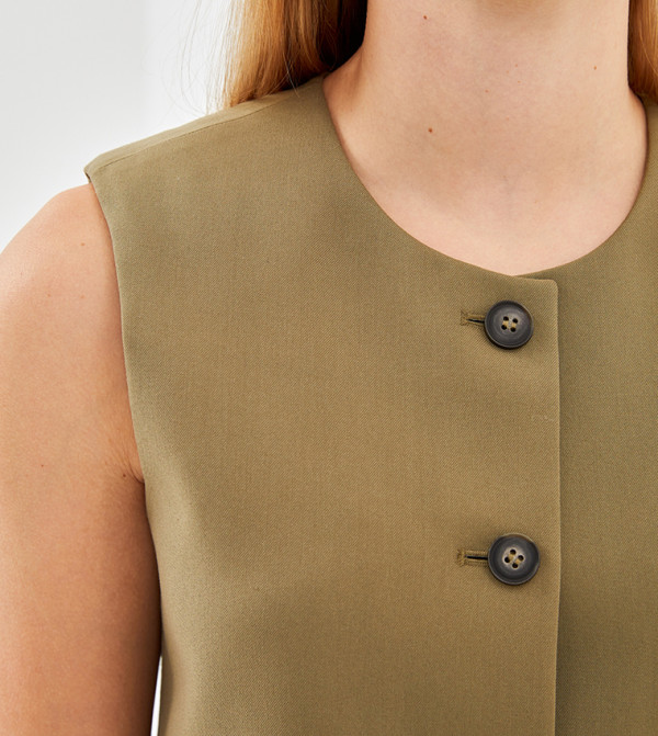 اٍل سي واي كيكي فيستات - كاكي معاطف للخصر