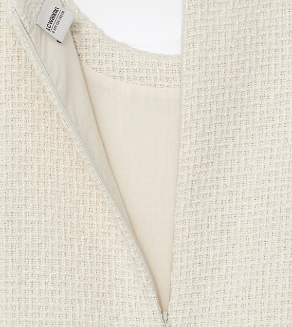 LC Waikiki  Dresses - Beige Casual Dress