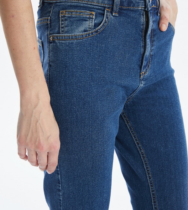 اٍل سي واي كيكي  - أزرق Wide Leg Jeans
