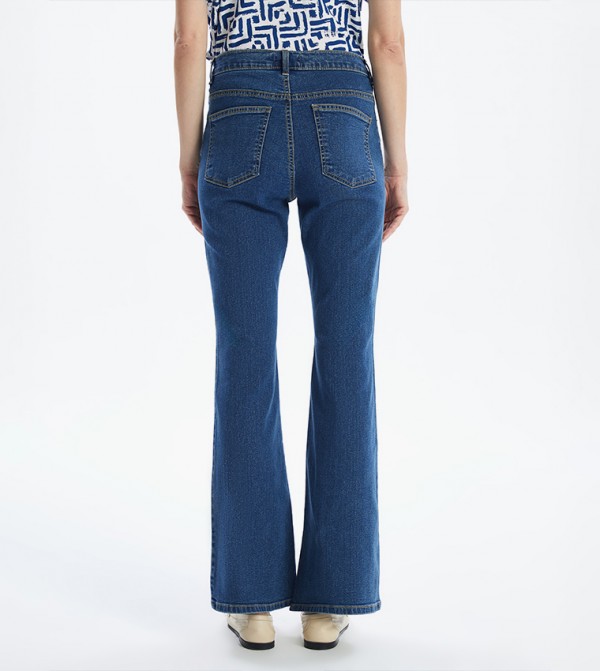 اٍل سي واي كيكي  - أزرق Wide Leg Jeans