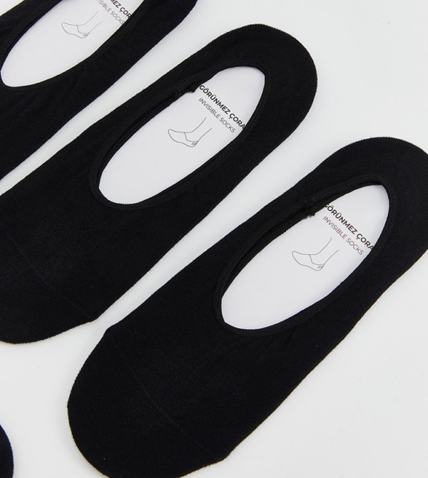 LC Waikiki  - Black No Show Socks