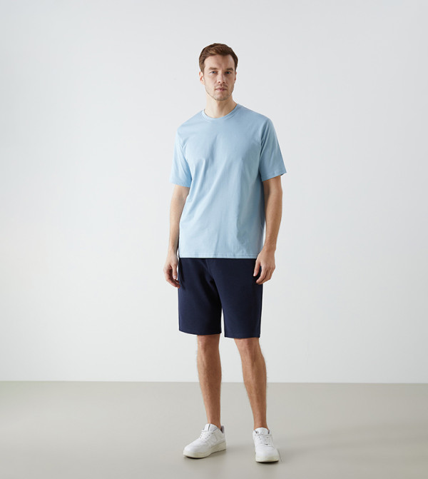LC Waikiki  Clothing - Navy Casual Shorts