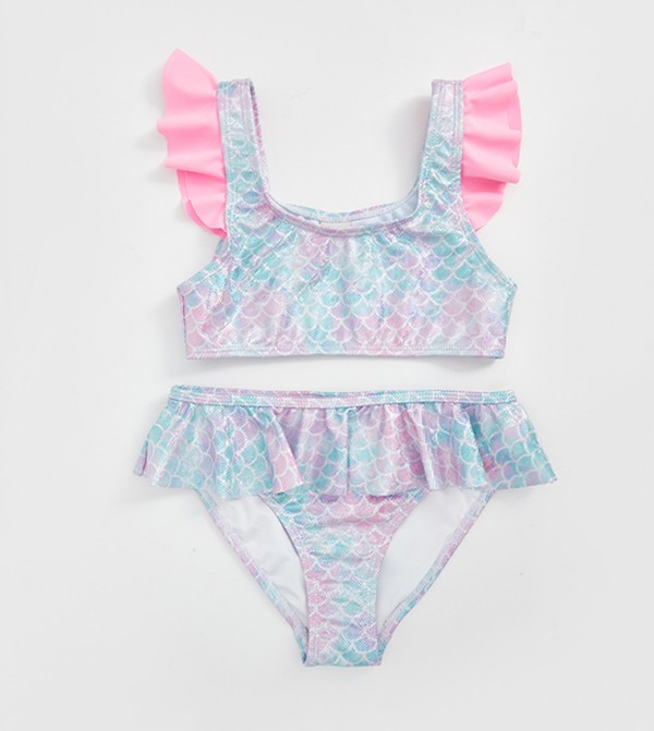 اٍل سي واي كيكي  ملابس سباحة - أبيض Swim Sets