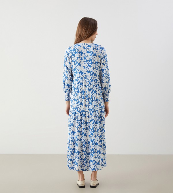 LC Waikiki  Dresses - Blue Casual Dresses