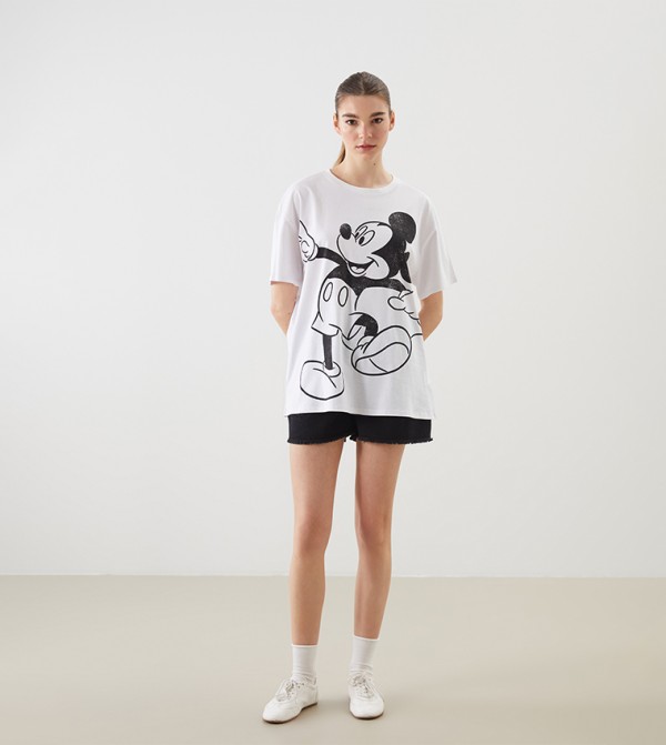 LC Waikiki LC Waikiki - White Casual T-Shirts