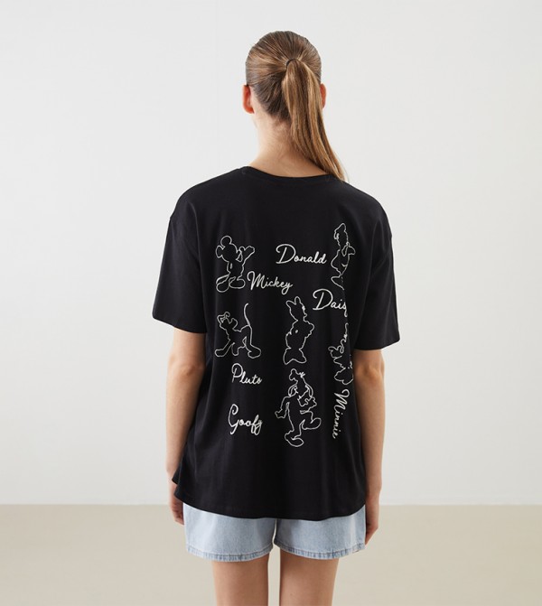 LC Waikiki LC Waikiki - Black Casual T-Shirts