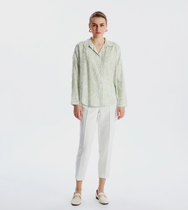 LC Waikiki  Clothing - Green Shirts