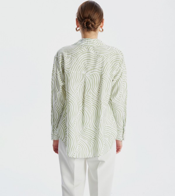 LC Waikiki  Clothing - Green Shirts
