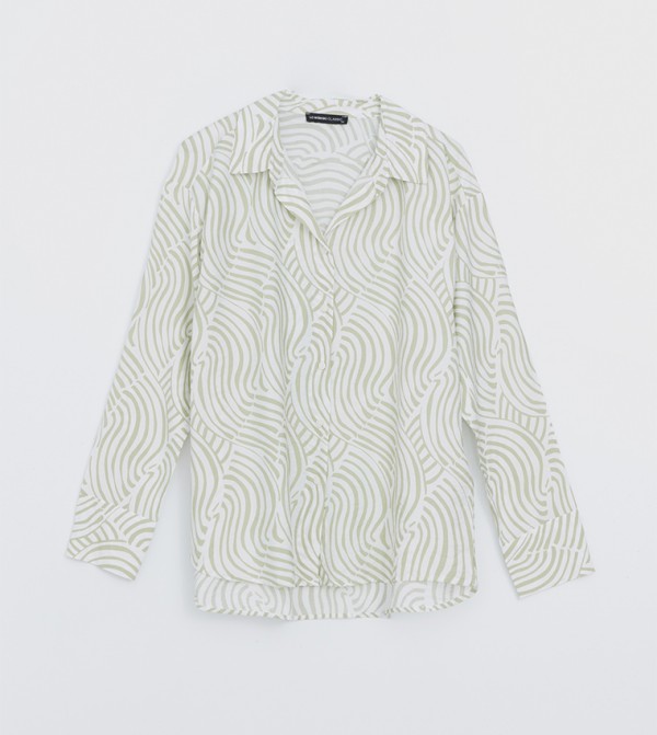LC Waikiki  Clothing - Green Shirts