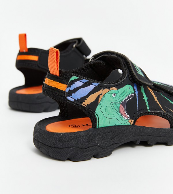 LC Waikiki  Footwear - Black Casual Sandals