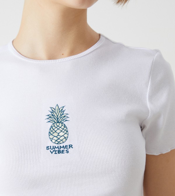 LC Waikiki LC Waikiki - White Cropped Tops