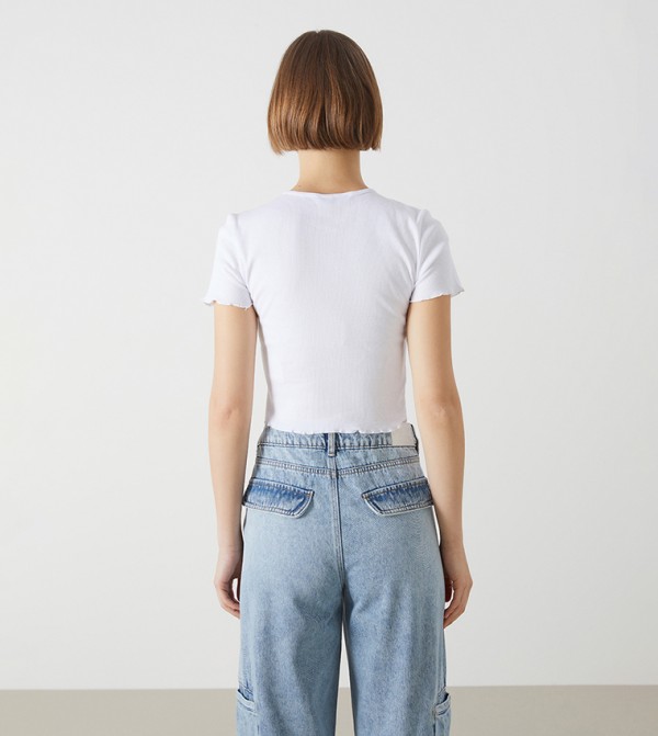 LC Waikiki LC Waikiki - White Cropped Tops