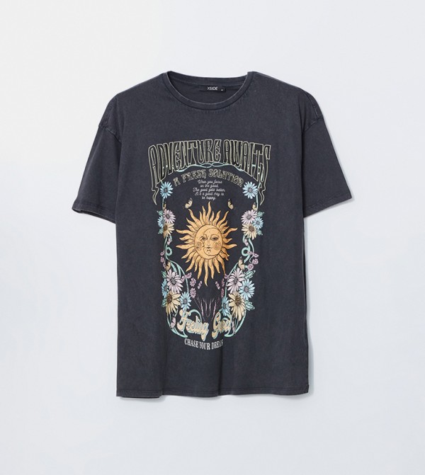 LC Waikiki LC Waikiki - Grey Casual T-Shirts