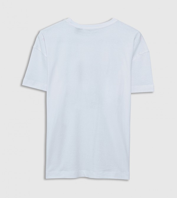 LC Waikiki LC Waikiki - White Short Sleeve T-Shirts