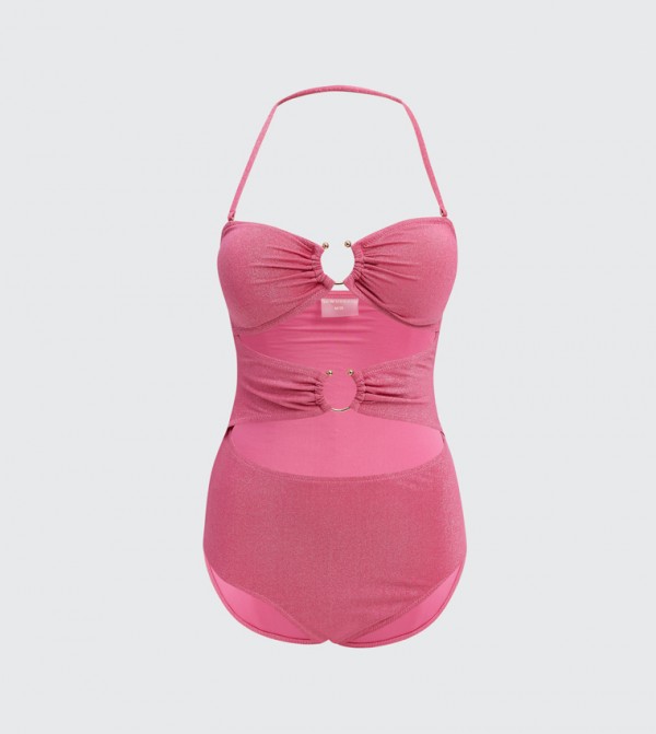 اٍل سي واي كيكي  - وردي Swimsuit