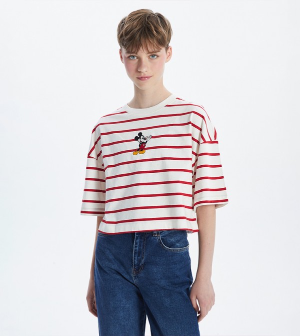 LC Waikiki LC Waikiki - Red Casual T-Shirts