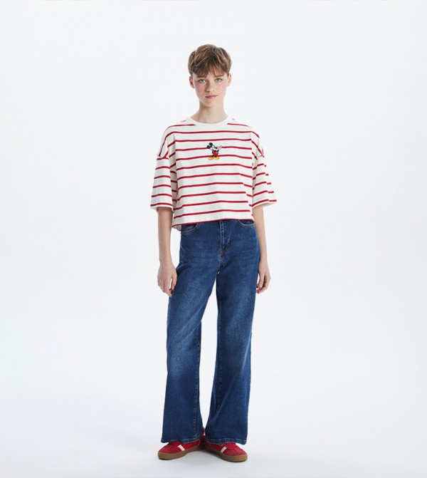 LC Waikiki LC Waikiki - Red Casual T-Shirts