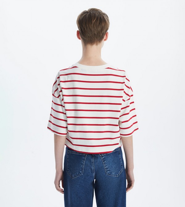 LC Waikiki LC Waikiki - Red Casual T-Shirts