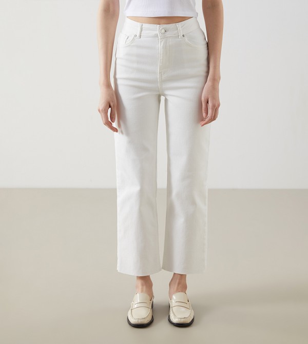 LC Waikiki LC Waikiki - White Straight Jeans