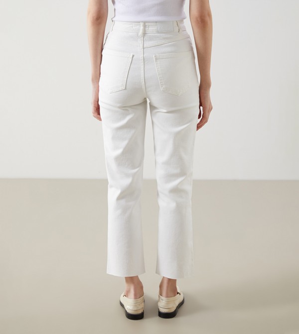 LC Waikiki LC Waikiki - White Straight Jeans