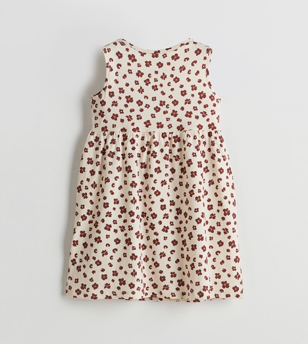 LC Waikiki  Dresses - Beige Casual Dress
