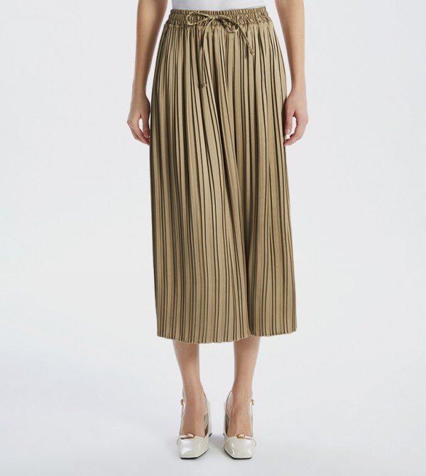 LC Waikiki  Clothing - Green Midi Skirts