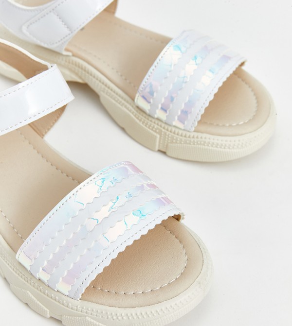 LC Waikiki  Footwear - White Casual Sandals