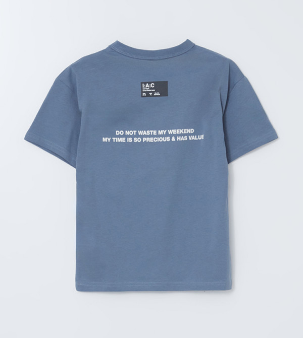 LC Waikiki  Topwear - Blue T-shirts