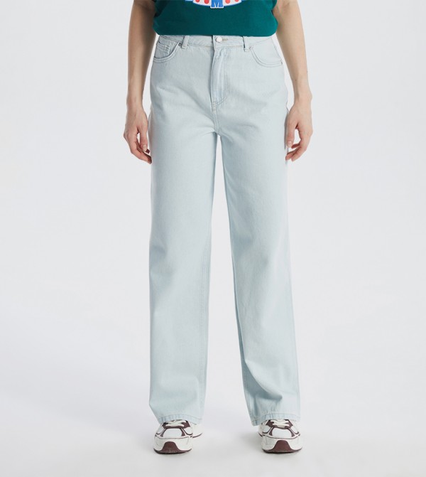 LC Waikiki  Jeans - Green Wide Leg Jeans