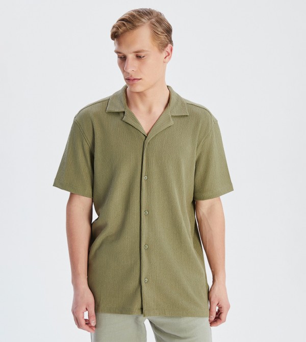 LC Waikiki LC Waikiki - Khaki Short Sleeves