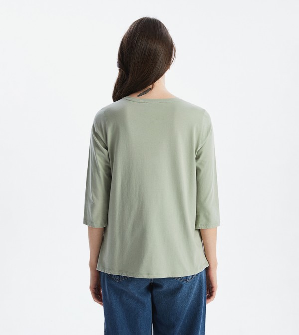اٍل سي واي كيكي  بلوزات - أخضر Casual Tops
