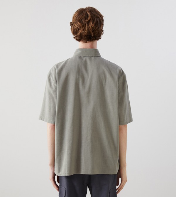 LC Waikiki  Shirts - Khaki Short Sleeves