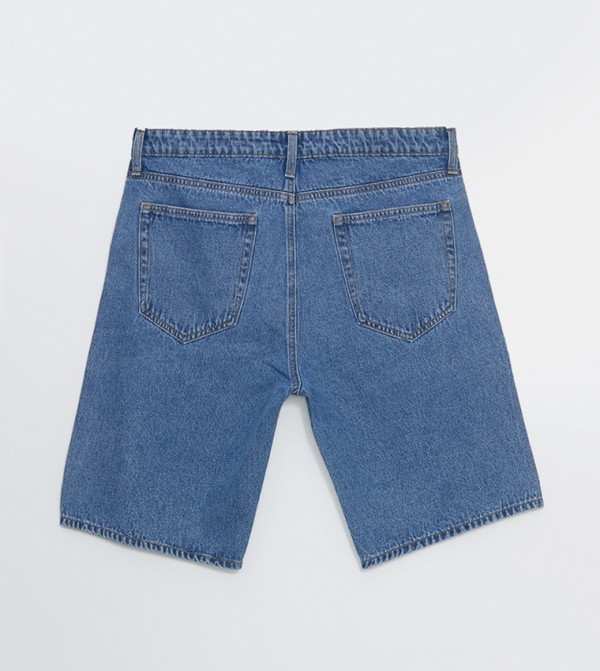 LC Waikiki  Shorts - Blue Denim shorts