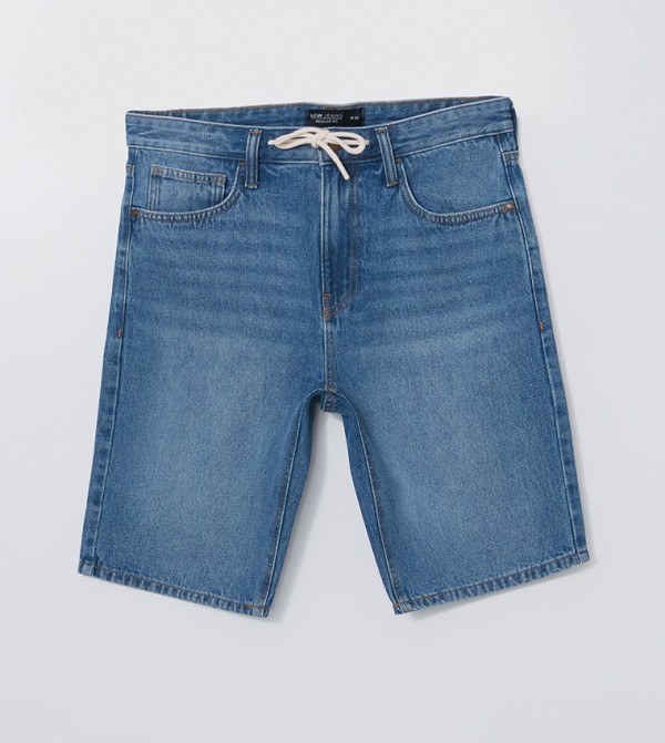 LC Waikiki  Shorts - Blue Denim shorts