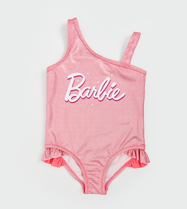 LC Waikiki  Swim Wear - Pink V Cut Swimsuit