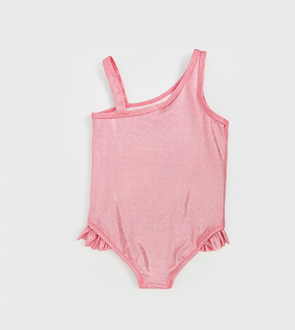 LC Waikiki  Swim Wear - Pink V Cut Swimsuit