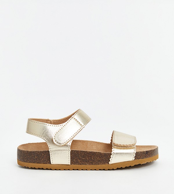 LC Waikiki  Sandals - Gold Casual Sandals