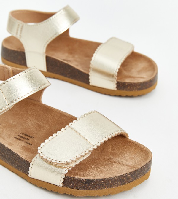 LC Waikiki  Sandals - Gold Casual Sandals