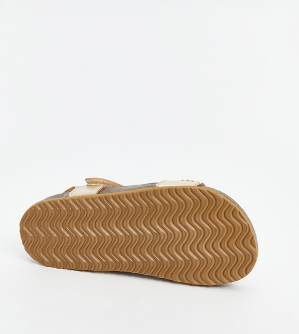 LC Waikiki  Sandals - Gold Casual Sandals