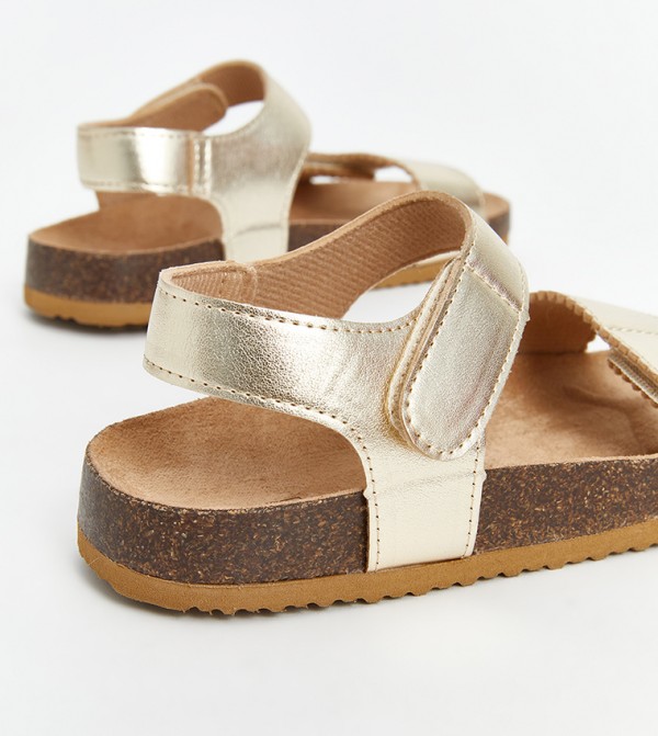 LC Waikiki  Sandals - Gold Casual Sandals