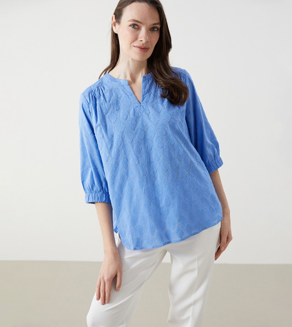 LC Waikiki LC Waikiki - Blue Casual Tops