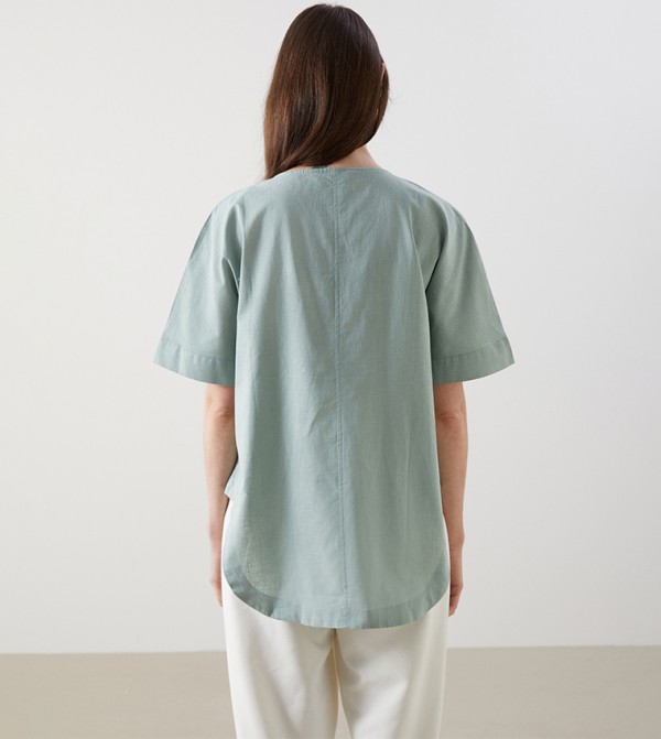 LC Waikiki  Clothing - Blue Casual Tops