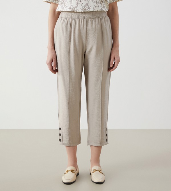 LC Waikiki  Pants & Leggings - Beige Casual Pants