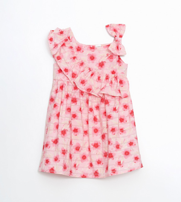 اٍل سي واي كيكي فساتين - وردي فستان كاجوال