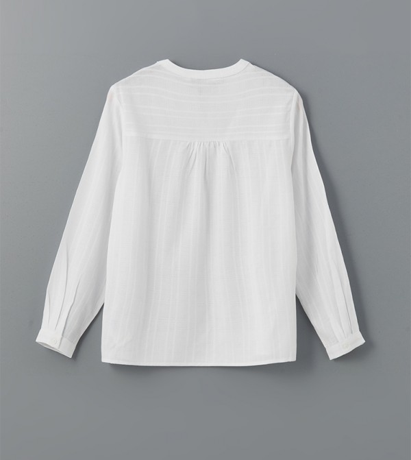 اٍل سي واي كيكي  - أبيض Casual Tops
