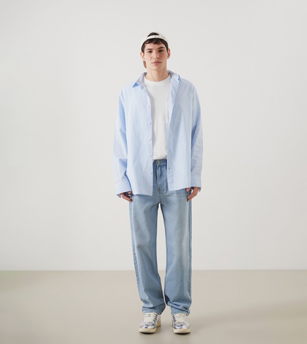 LC Waikiki LC Waikiki - Blue Casual Shirts