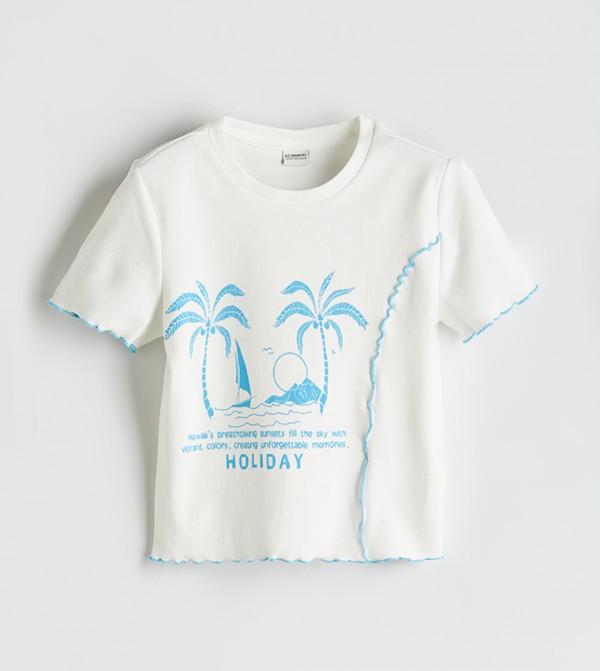 LC Waikiki LC Waikiki - White T-shirts