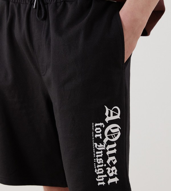 LC Waikiki LC Waikiki - Black Casual Shorts