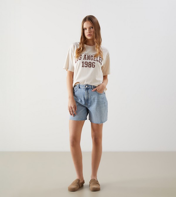 LC Waikiki LC Waikiki - Beige Casual T-Shirts